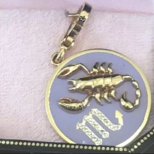 New Juicy Couture SCORPIO ZODIAC HOROSCOPE CHARM Constellation